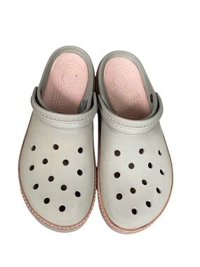 Crocs Men's Cobbler Slip On Clog Mule Sandals Khaki Tan 12